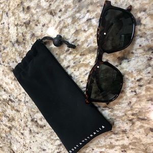 Quay Australia tortoise shell sunglasses